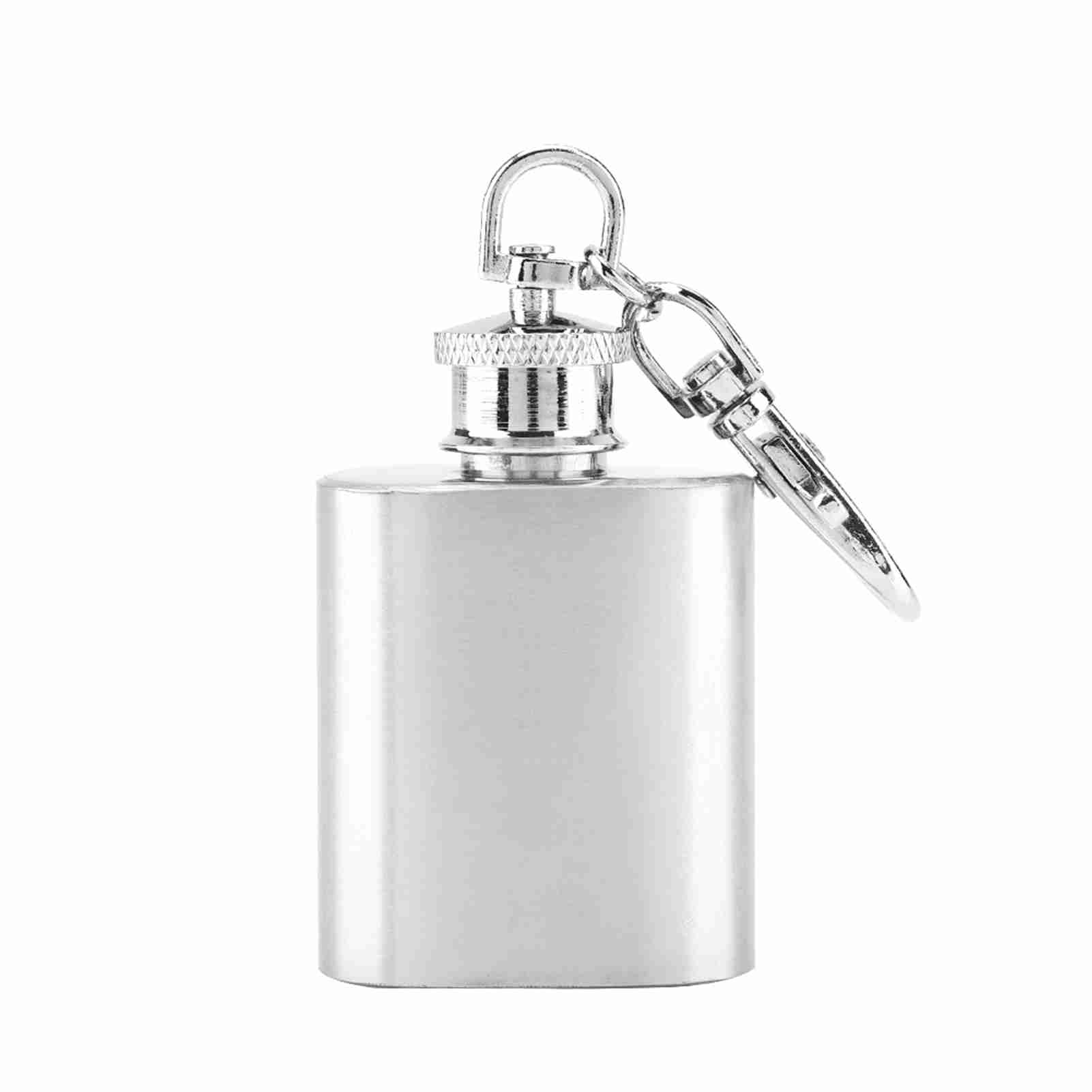 Design of 1 Oz Stainless Steel Hip Bottle Key Chain, Good Sealing for Whiskey, Portable for Wine Lovers, Suitable for Camping,
Design of 1 Oz Stainless Steel Hip Bottle Key Chain, Good Sealing for Whiskey, Portable for Wine Lovers, Suitable for Camping,