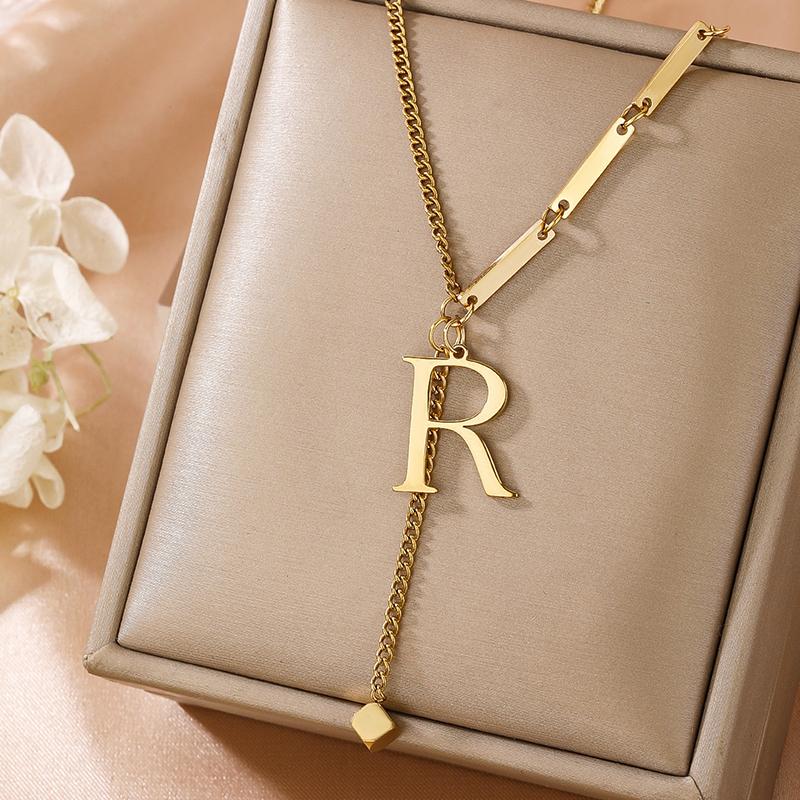 Women High Hardness Gift Giving Pendant Necklace Party Event Necklace Daily Casual Steel Titanium Necklace Workplace Commuter
Women High Hardness Gift Giving Pendant Necklace Party Event Necklace Daily Casual Steel Titanium Necklace Workplace Commuter