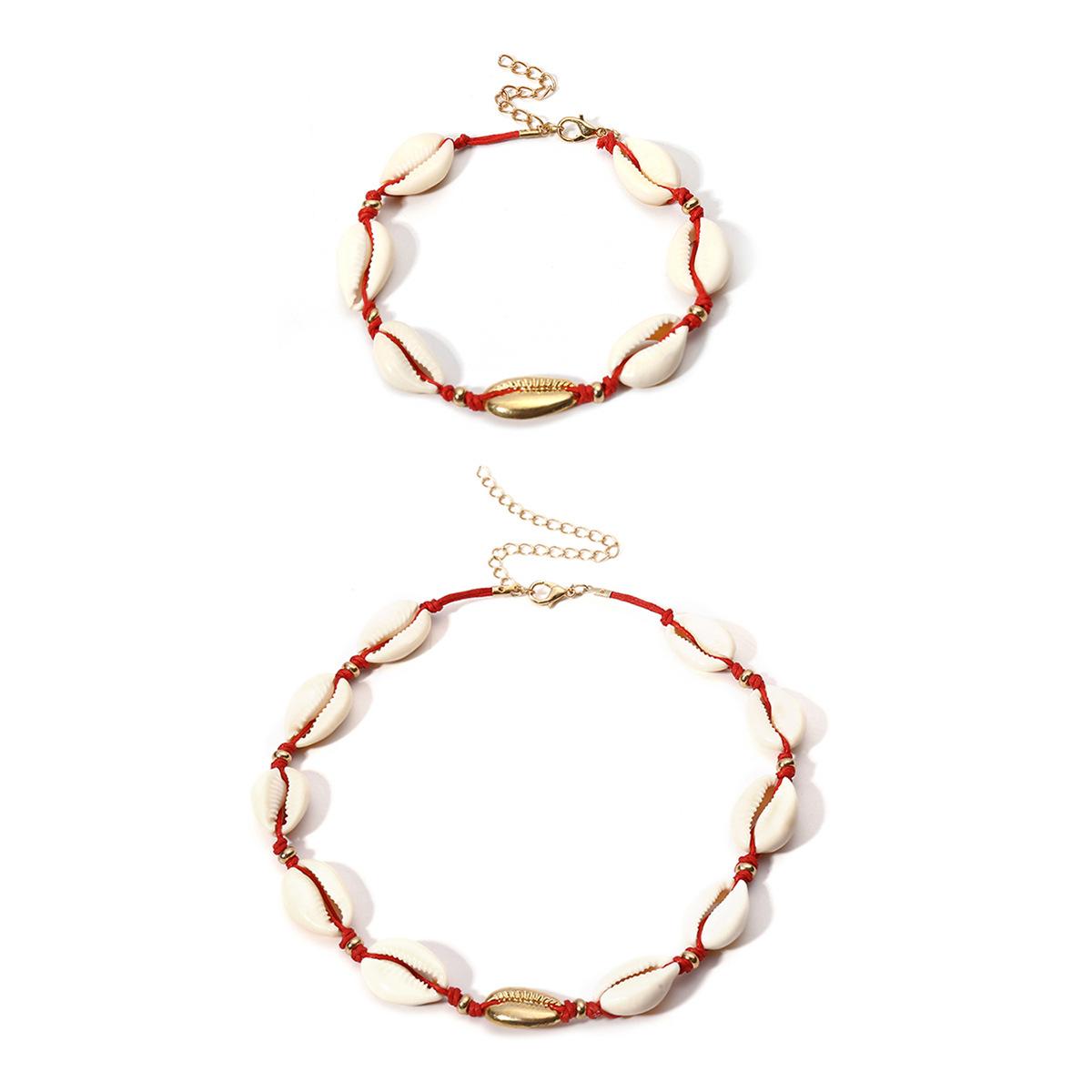 Аксессуары, пляжная вощеная нить, геометрические однослойные изделия, простая сплавная ракушка, плетеное колье для женщин
Аксессуары, пляжная вощеная нить, геометрические однослойные изделия, простая сплавная ракушка, плетеное колье для женщин