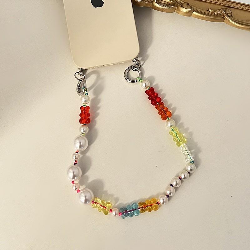 Europe, America, Japan and Korea INS style, colorful cute bear anti-loss, portable oblique span lanyard, hand carry fashion chain, mobile phone chain
Europe, America, Japan and Korea INS style, colorful cute bear anti-loss, portable oblique span lanyard, hand carry fashion chain, mobile phone chain