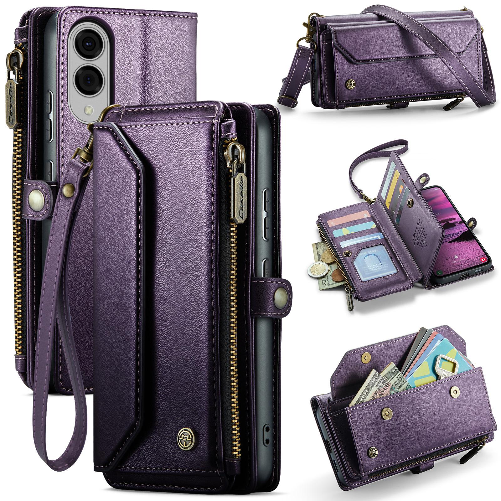 Шкіряний чохол для Samsung Galaxy S25 Edge CASEME C36 на блискавці з кількома слотами для карток, чохол для телефону з ремінцями E
Шкіряний чохол для Samsung Galaxy S25 Edge CASEME C36 на блискавці з кількома слотами для карток, чохол для телефону з ремінцями E
