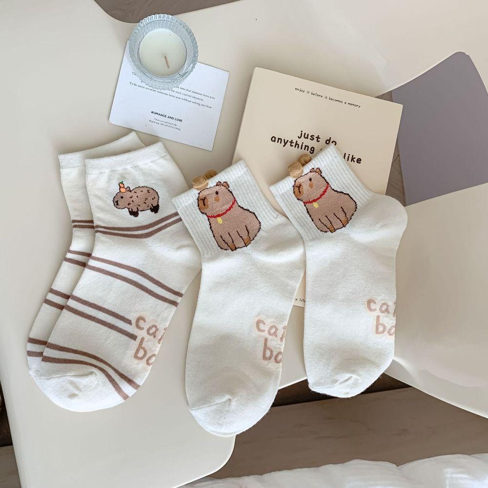 Лоскутные носки Capybara Short Socks Letter Женские носки с рисунком из мультфильмов Хлопковые носки до щиколотки Уличная одежда
Лоскутные носки Capybara Short Socks Letter Женские носки с рисунком из мультфильмов Хлопковые носки до щиколотки Уличная одежда