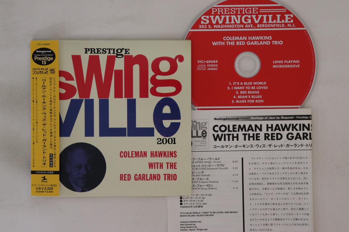 CD COLEMAN HAWKINS, RED GARLAND - Coleman Hawkins With The Red Garlan VICJ60684 PRESTIGE 2000 Japan Obi Jazz
CD COLEMAN HAWKINS, RED GARLAND - Coleman Hawkins With The Red Garlan VICJ60684 PRESTIGE 2000 Japan Obi Jazz
