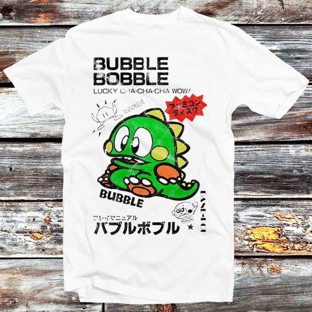 230GSM 100% Cotton T-Shirt Bubble Bobble Japanese T-Shirt Commodore Amiga C64 Gaming Gamer Nerd Game Unisex Top Tee Retro Vintage Best Gift Atari 80s
230GSM 100% Cotton T-Shirt Bubble Bobble Japanese T-Shirt Commodore Amiga C64 Gaming Gamer Nerd Game Unisex Top Tee Retro Vintage Best Gift Atari 80s