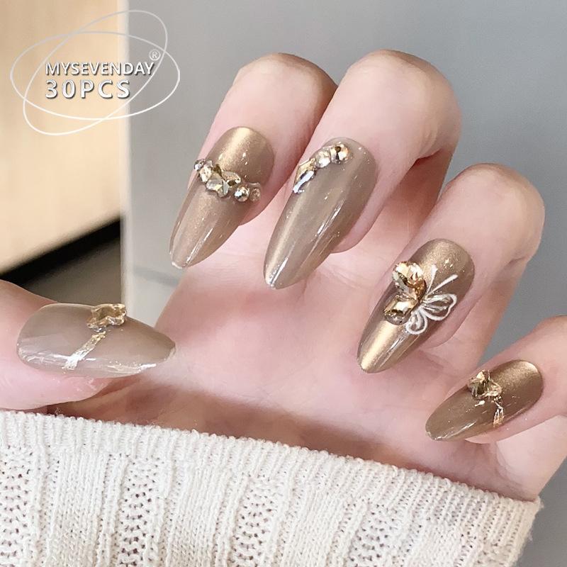 Ручная работа Осенняя Бабочка Стразы Кошачий Глаз Накладные Ногти Handmade Nails XS#10 pieces/bag
Ручная работа Осенняя Бабочка Стразы Кошачий Глаз Накладные Ногти Handmade Nails XS#10 pieces/bag