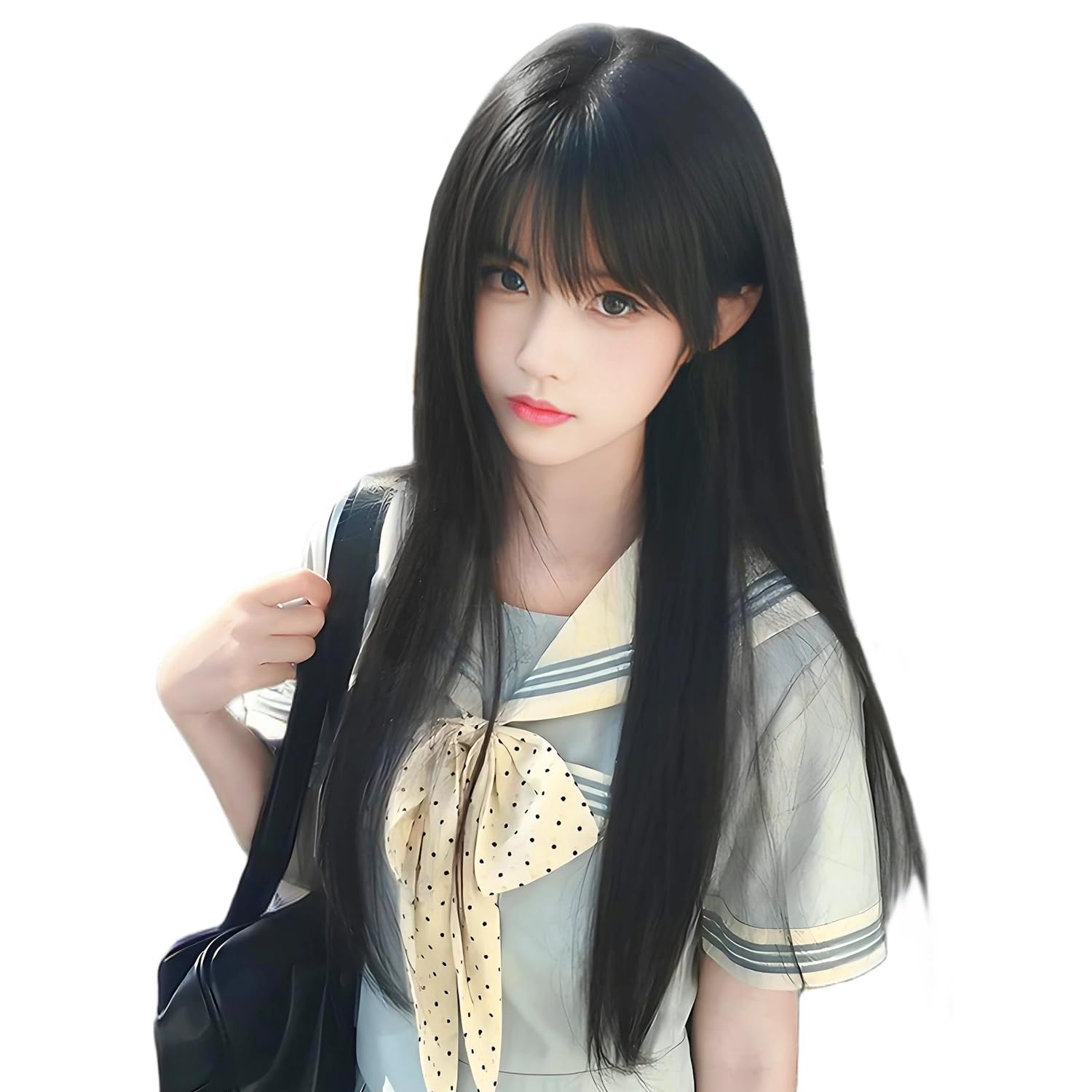 UncleHu Long Straight Full Wig for Everyday Small Net and Comb Included Cosplay, Wear, Women s Natural-Looking Face, Popular, Heat-Resistant,
UncleHu Long Straight Full Wig for Everyday Small Net and Comb Included Cosplay, Wear, Women s Natural-Looking Face, Popular, Heat-Resistant,