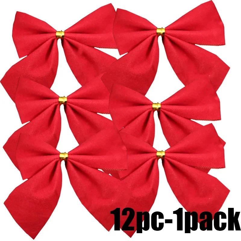 Рождественский бант 5,5 см 12 шт./комплект Красный бант Золото Серебро Красная ткань елочные украшения Подвески Navidad Home Decor 12PCS-1pack красный
Рождественский бант 5,5 см 12 шт./комплект Красный бант Золото Серебро Красная ткань елочные украшения Подвески Navidad Home Decor 12PCS-1pack красный