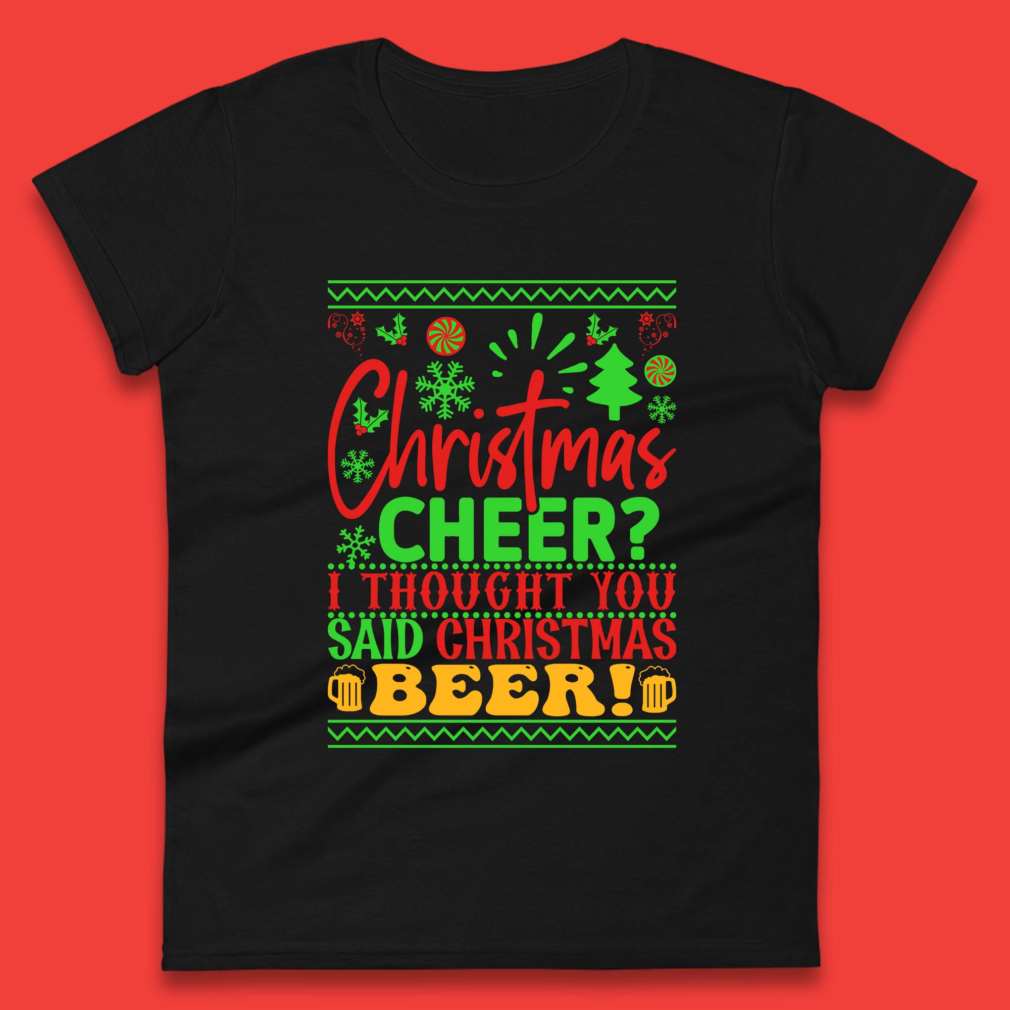 Christmas Cheer I Thought You Said Christmas Beer Womens T Shirt Mens Tops Tees Unisex Christmas Top M
Christmas Cheer I Thought You Said Christmas Beer Womens T Shirt Mens Tops Tees Unisex Christmas Top M