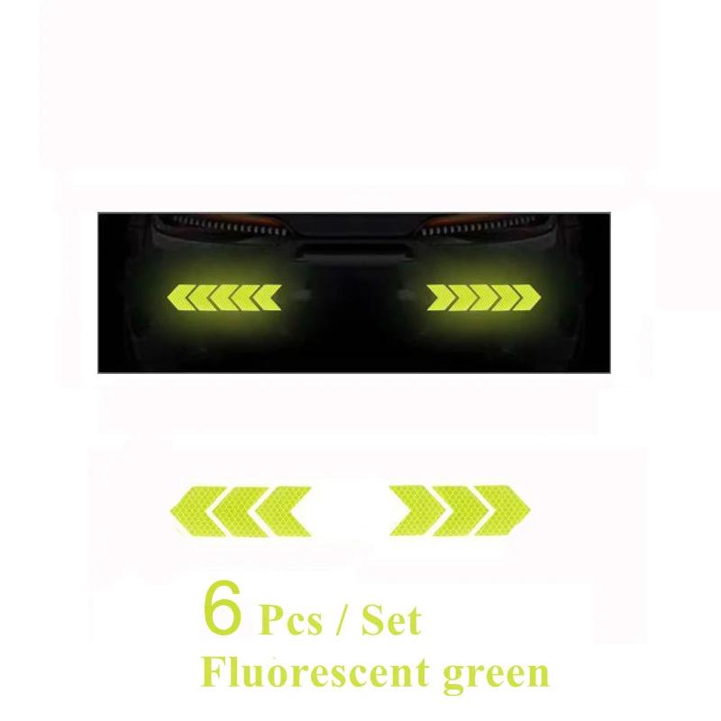 4/20 шт. светоотражающая наклейка со стрелкой для автомобиля, предупреждающая наклейка для бампера, багажника, светоотражающая лента для стайлинга автомобиля, светящаяся пленка
4/20 шт. светоотражающая наклейка со стрелкой для автомобиля, предупреждающая наклейка для бампера, багажника, светоотражающая лента для стайлинга автомобиля, светящаяся пленка