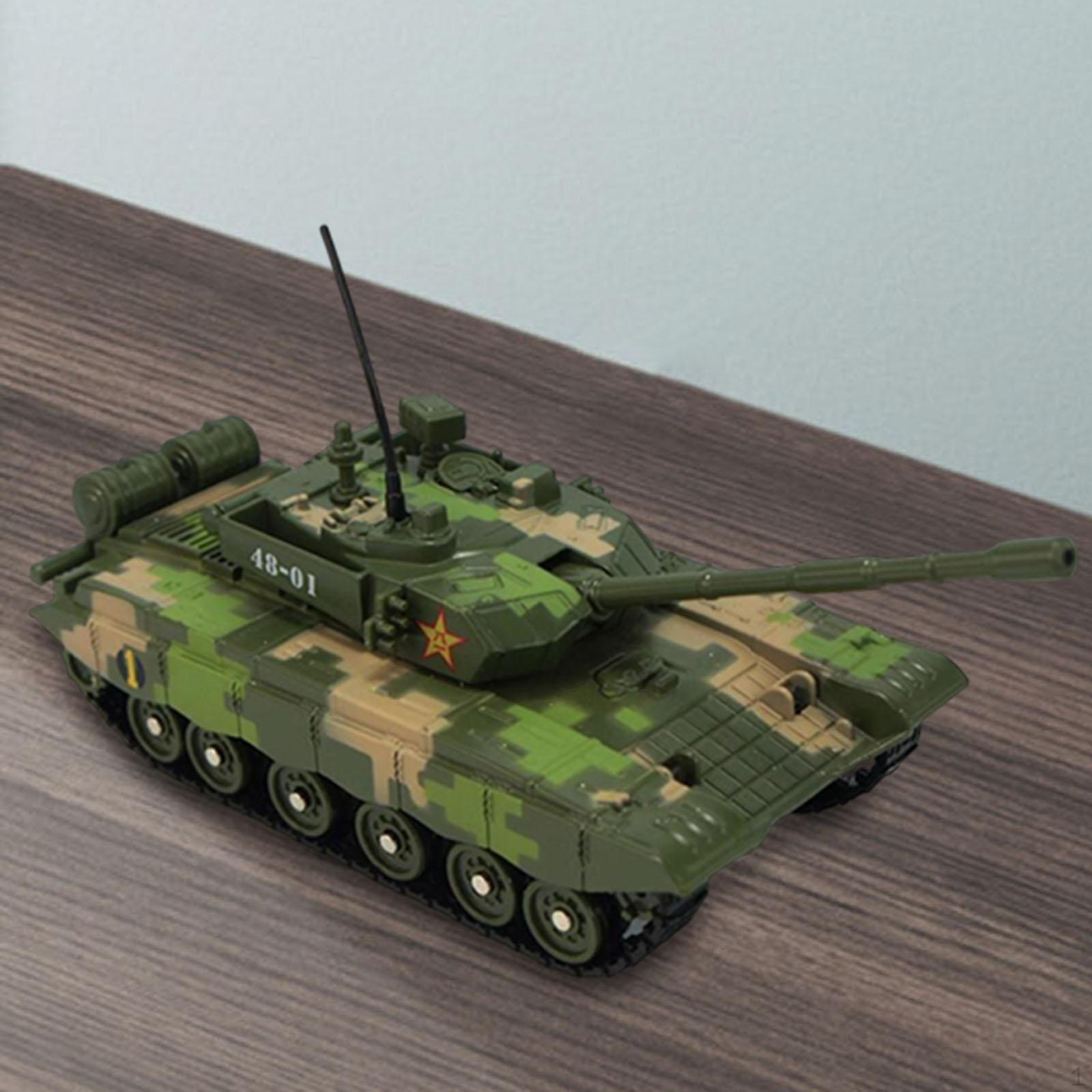 Модель танка из сплава 1/55, литая под давлением, бронированная игрушка со звуком и световым транспортным средством для мальчиков Style B
Модель танка из сплава 1/55, литая под давлением, бронированная игрушка со звуком и световым транспортным средством для мальчиков Style B