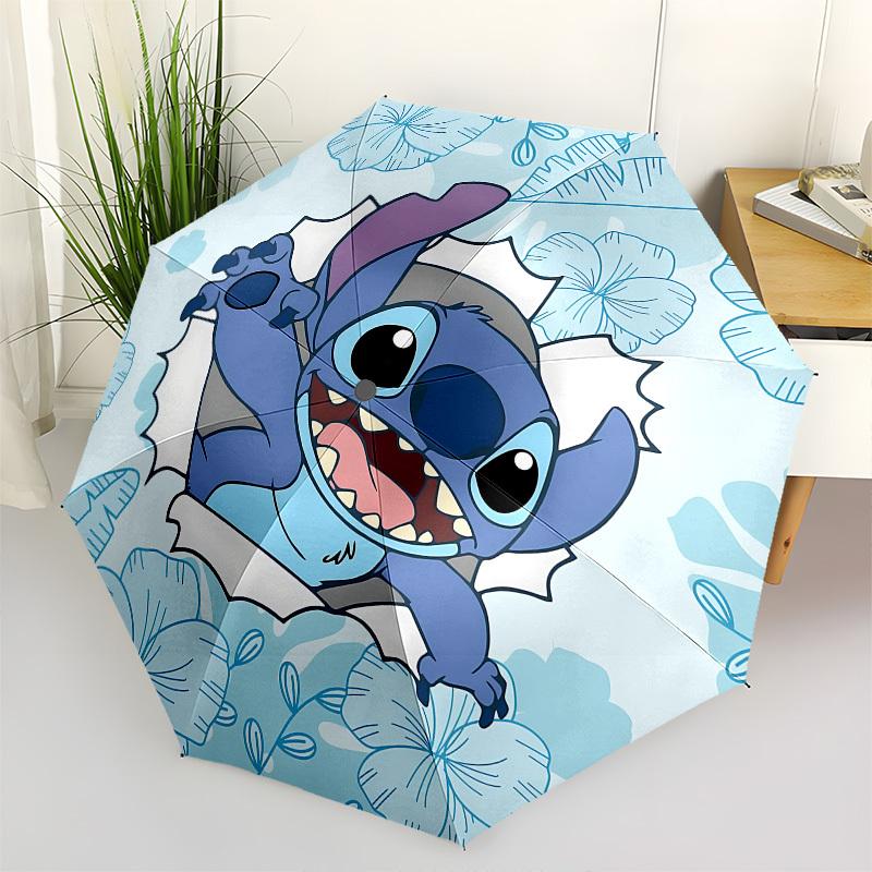 Stitch, Floral Themed Automatic Opening and Closing Umbrella, Brightly Colored 8-rib Portable Umbrella, Suitable for Men and Women, A Perfec
Stitch, Floral Themed Automatic Opening and Closing Umbrella, Brightly Colored 8-rib Portable Umbrella, Suitable for Men and Women, A Perfec