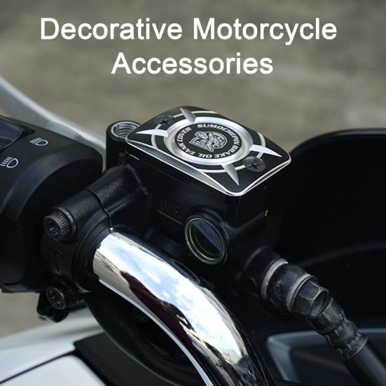 Yousheng Front Brake Fluid Reservoir Cap Decorative Motorcycle Accessories Universal Easy Installation Brake Pump Oil Cup for PCX125/150/160 B красный
Yousheng Front Brake Fluid Reservoir Cap Decorative Motorcycle Accessories Universal Easy Installation Brake Pump Oil Cup for PCX125/150/160 B красный