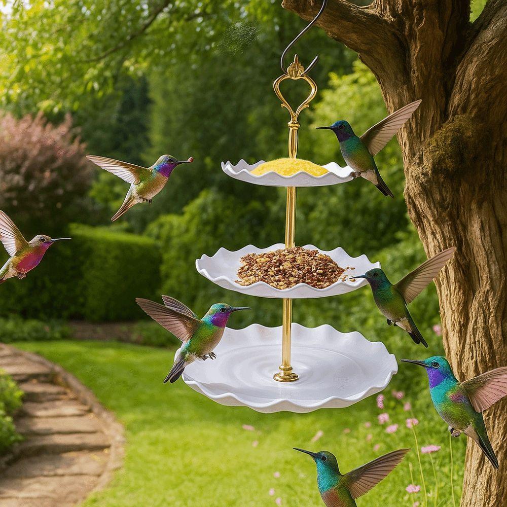 Detachable 3-layer Feeder Durable Bird Food Feeding Bowls Bird Water Feeding Tray Balcony белый
Detachable 3-layer Feeder Durable Bird Food Feeding Bowls Bird Water Feeding Tray Balcony белый