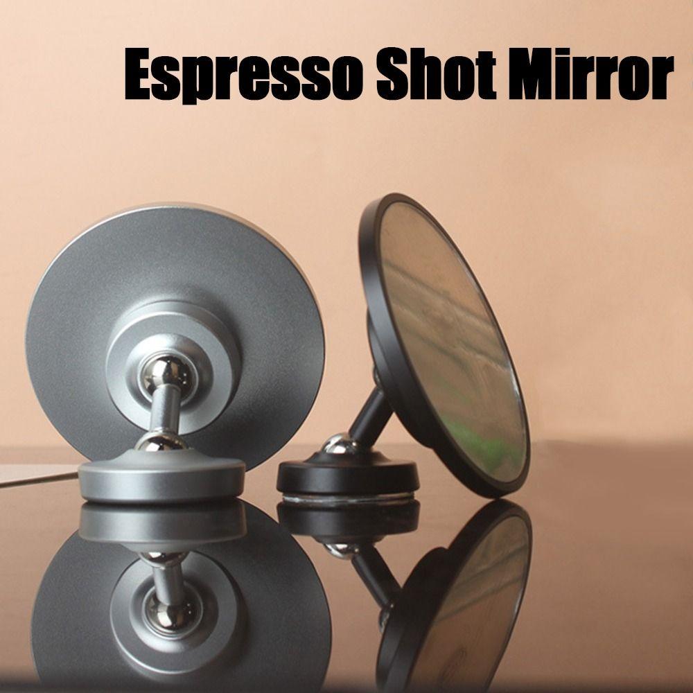 360° Rotating Coffee Mirror Detachable Design Reflective Mirror Espresso Shot Mirror Home срібний
360° Rotating Coffee Mirror Detachable Design Reflective Mirror Espresso Shot Mirror Home срібний