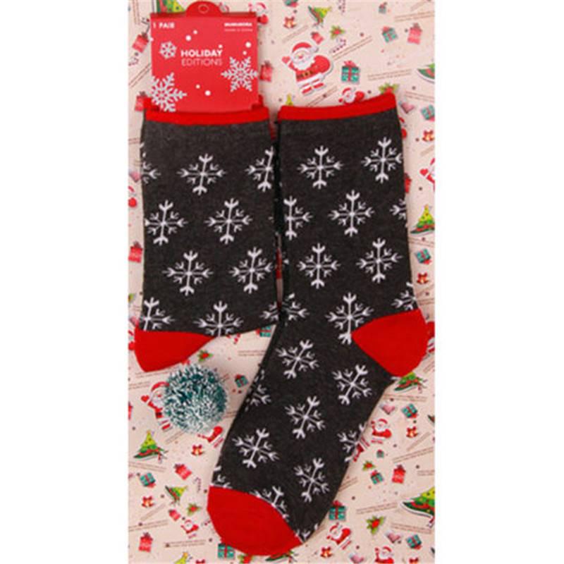 Теплые хлопковые носки для женщин в рождественском стиле 3
Теплые хлопковые носки для женщин в рождественском стиле 3