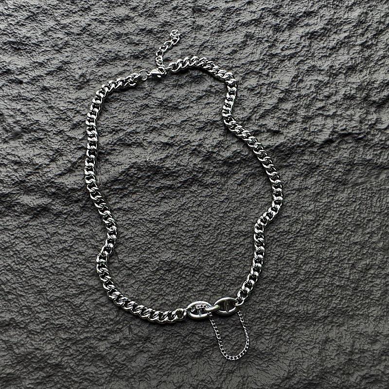 Gaga Trendy Chunky Chain Long Tassel Choker Necklace for Men
Gaga Trendy Chunky Chain Long Tassel Choker Necklace for Men