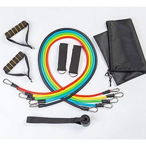11pcs - Set Bandes de résistance Yoga Workout Exercice TrainingPull Corde en Caoutchouc Expander Bandes élastiques pour Fitness
11pcs - Set Bandes de résistance Yoga Workout Exercice TrainingPull Corde en Caoutchouc Expander Bandes élastiques pour Fitness