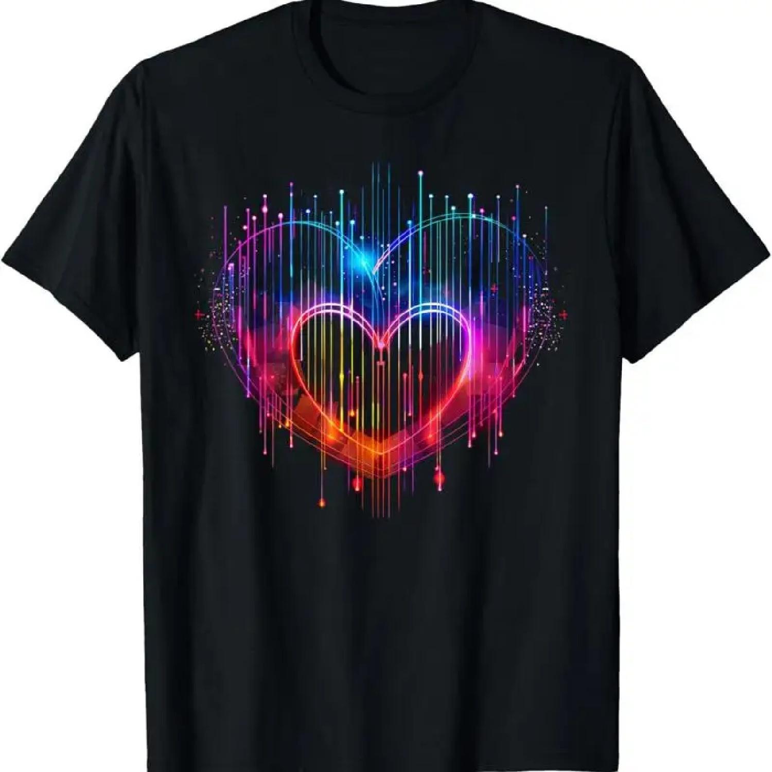 Colorful Music Equalizer Heart Shape Electronic Dance T Shirt XXXXXL різнокольоровий
Colorful Music Equalizer Heart Shape Electronic Dance T Shirt XXXXXL різнокольоровий