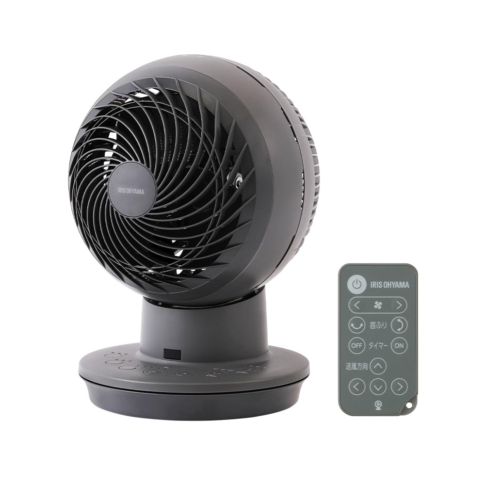 Iris Ohyama Circulator 28 vertical and horizontal easy to remote control included Fan, tatami, swing, clean, SDC-15TEC-AH сірий колір
Iris Ohyama Circulator 28 vertical and horizontal easy to remote control included Fan, tatami, swing, clean, SDC-15TEC-AH сірий колір