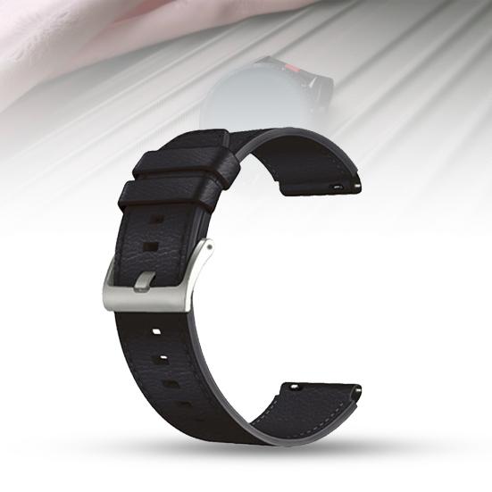 Ремешок для часов Мягкий сменный ремешок для часов из искусственной кожи 22 мм Браслет для Huawei GT/GT2 
Ремешок для часов Мягкий сменный ремешок для часов из искусственной кожи 22 мм Браслет для Huawei GT/GT2