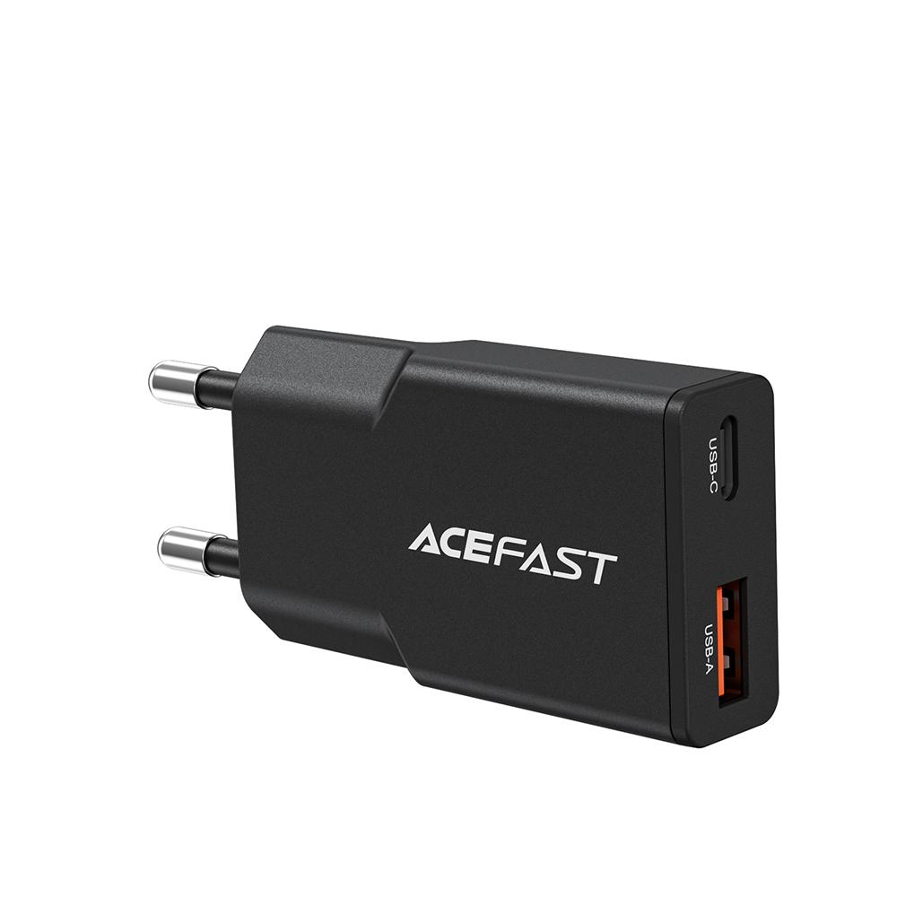 ACEFAST EU 30W GaN Ultra Thin Fast Charging USB C Phone Charger For 16/15 Pro Max PD QC3.0 Travel Adapter For Samsung S24 EU Black
ACEFAST EU 30W GaN Ultra Thin Fast Charging USB C Phone Charger For 16/15 Pro Max PD QC3.0 Travel Adapter For Samsung S24 EU Black