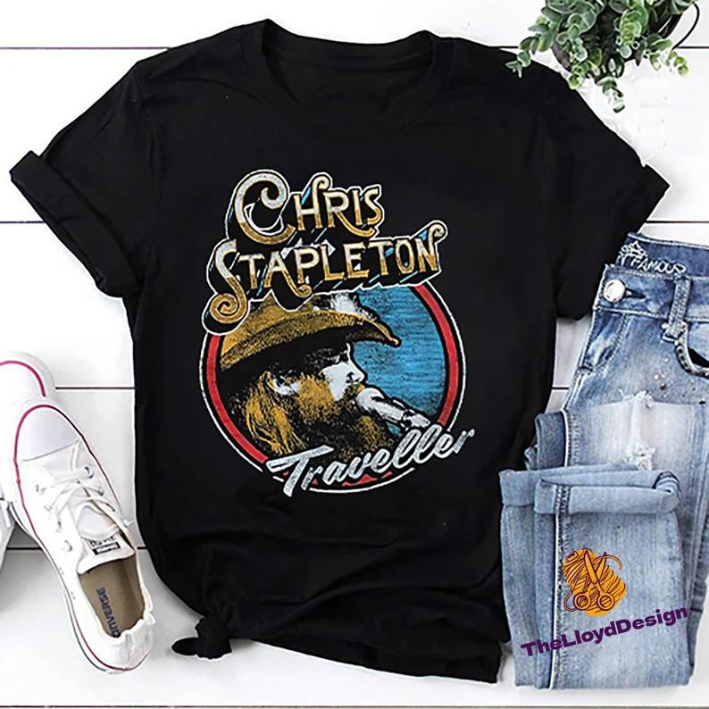 Chris Stapleton Traveler Shirt Fan Gifts Shirt Tour Black All Size Unisex T-Shirt XXXL
Chris Stapleton Traveler Shirt Fan Gifts Shirt Tour Black All Size Unisex T-Shirt XXXL
