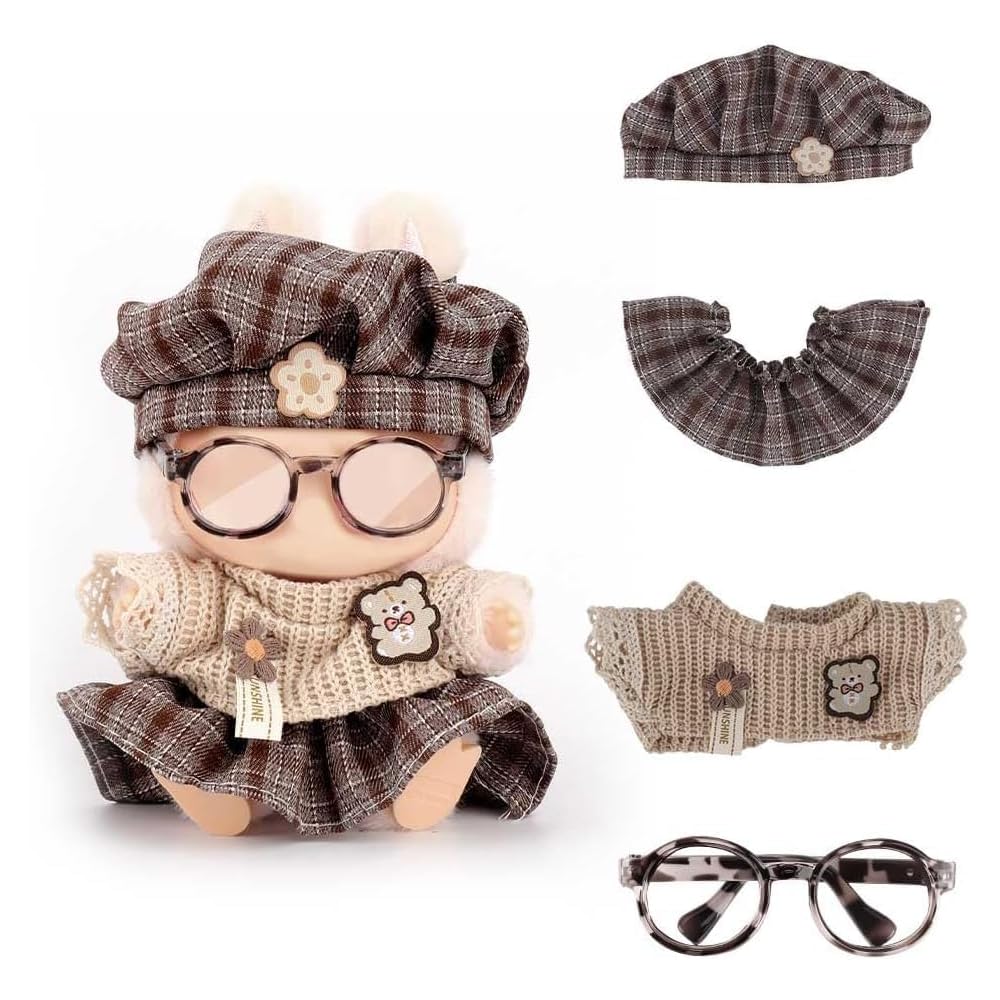 Ruokey Doll Clothes 15cm/17cm Cute Costume Outfit Set for Plush Toys and Dolls Accessories
Ruokey Doll Clothes 15cm/17cm Cute Costume Outfit Set for Plush Toys and Dolls Accessories