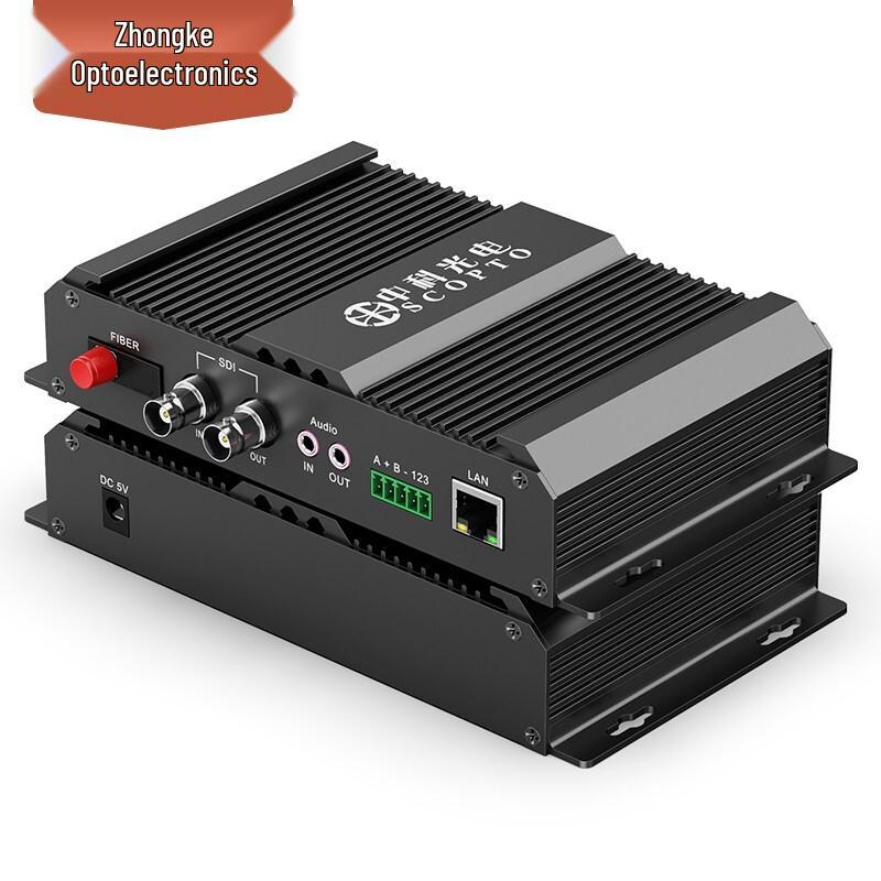 Zhongke Optoelectronics ZK-1H2SRYE HD-SDI Fiber Optic Video Transceiver
Zhongke Optoelectronics ZK-1H2SRYE HD-SDI Fiber Optic Video Transceiver