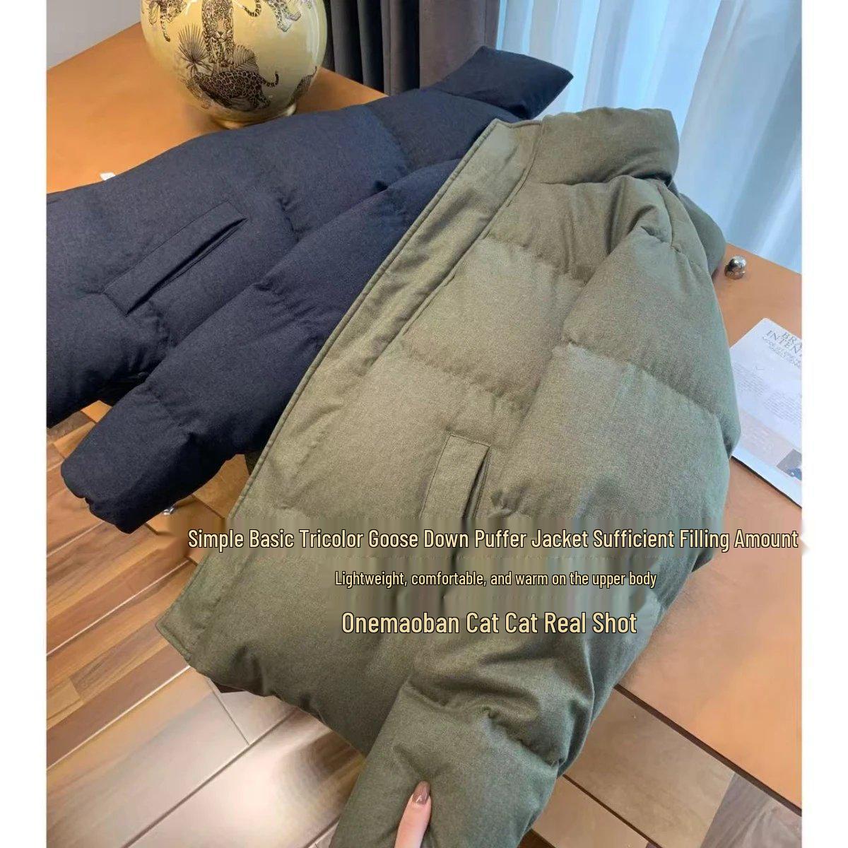 Premium Goose Down Stand Collar Men s Jacket - Cold-Proof and Heavy-Duty, Perfect for Families! 2XL midnight синього кольору
Premium Goose Down Stand Collar Men s Jacket - Cold-Proof and Heavy-Duty, Perfect for Families! 2XL midnight синього кольору