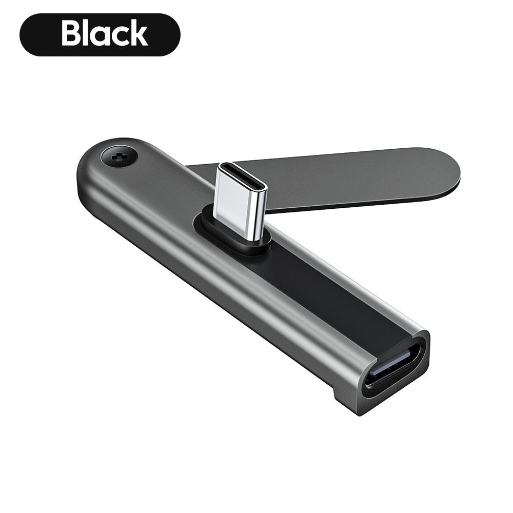 240W PD Bracket Adapter Type C to Type C Elbow 360° Rotating Phone Stand USB C Male to Male Converter for iPhone 15 16 17 чёрный
240W PD Bracket Adapter Type C to Type C Elbow 360° Rotating Phone Stand USB C Male to Male Converter for iPhone 15 16 17 чёрный