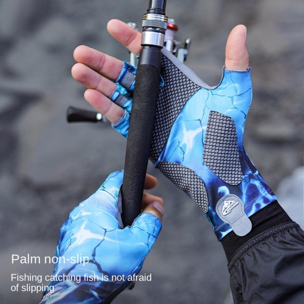 Mittens Cycling Gloves Anti Skid Ice Silk Sunscreen Mittens Half Finger Gloves Fishing Gloves
Mittens Cycling Gloves Anti Skid Ice Silk Sunscreen Mittens Half Finger Gloves Fishing Gloves