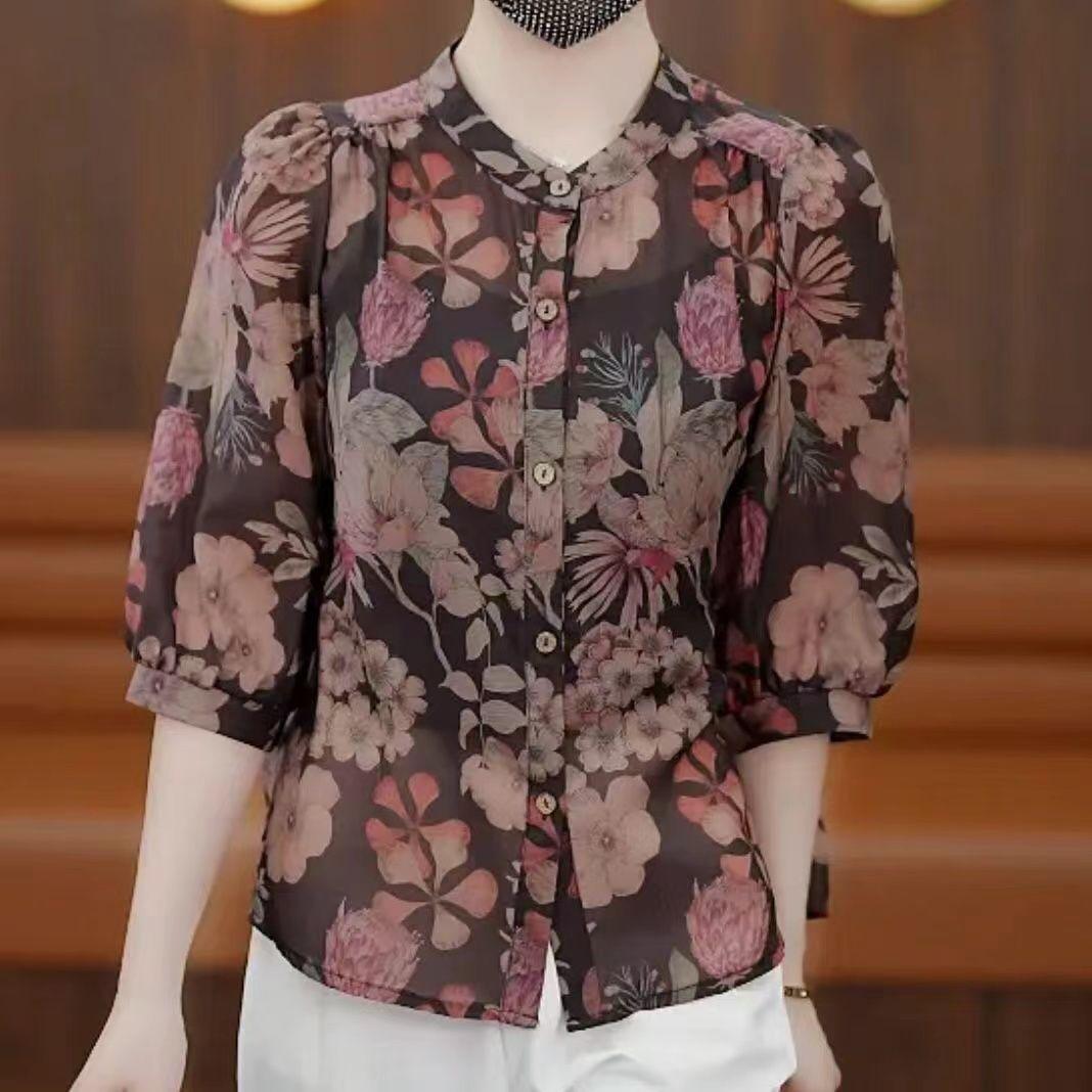 Summer Seven Quarter Sleeved Top for Women s Fashion Fashionable Shirt Loose and Cool Women s Clothing XL рожевий
Summer Seven Quarter Sleeved Top for Women s Fashion Fashionable Shirt Loose and Cool Women s Clothing XL рожевий