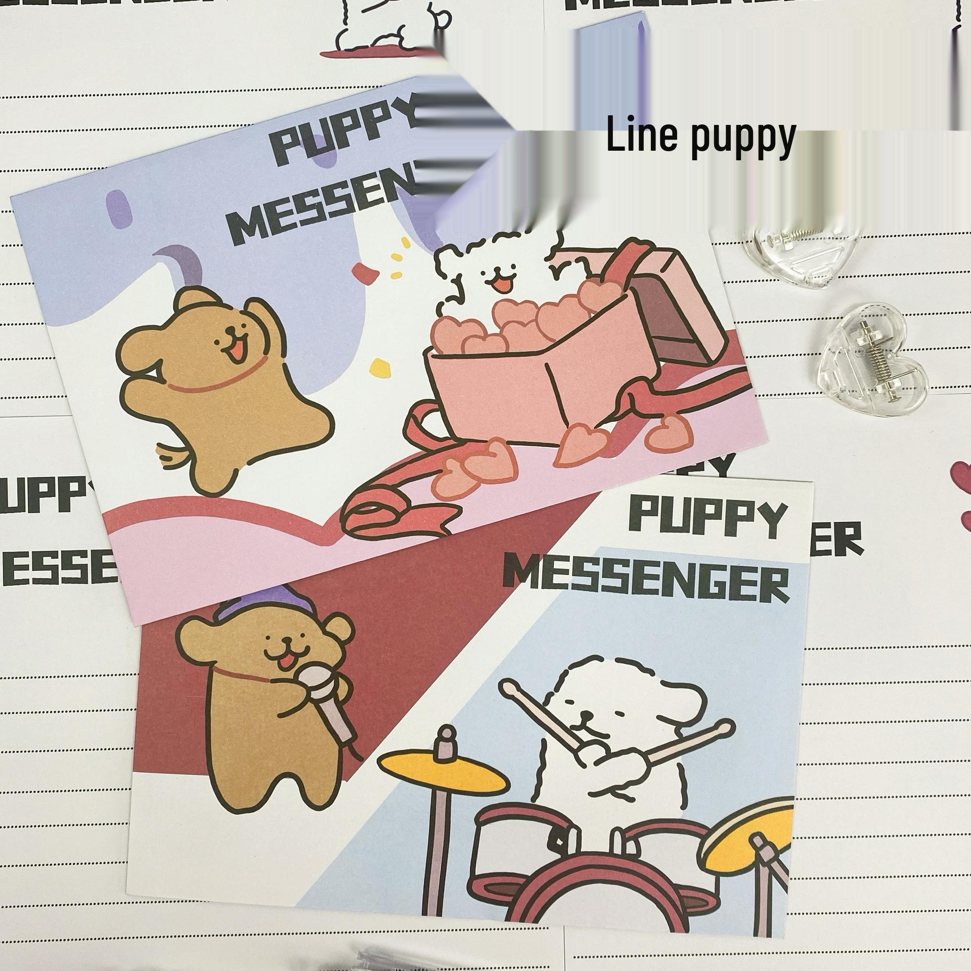 Adorable Puppy-Themed Stationery Set: Cute Cartoon Letter Paper & Envelopes for Gift-Giving & Heartfelt Confessions Brown Line Dog (4 Envelopes + 4 Letter Papers)
Adorable Puppy-Themed Stationery Set: Cute Cartoon Letter Paper & Envelopes for Gift-Giving & Heartfelt Confessions Brown Line Dog (4 Envelopes + 4 Letter Papers)