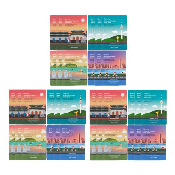 Набір масок FarmStay Подорож до Кореї (1 КОРОБКА / 12 аркушів) 23 мл / 0,78 рідкої унції. на аркуш (3 варіанти) #3box (36 sheets)
Набір масок FarmStay Подорож до Кореї (1 КОРОБКА / 12 аркушів) 23 мл / 0,78 рідкої унції. на аркуш (3 варіанти) #3box (36 sheets)