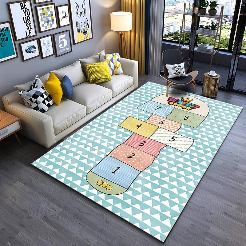 Cute Chicken Hopscotch Rug Suitable for use as an anti-slip game mat for living room and bedroom sofas 40x60cm( 15x23in )
Cute Chicken Hopscotch Rug Suitable for use as an anti-slip game mat for living room and bedroom sofas 40x60cm( 15x23in )