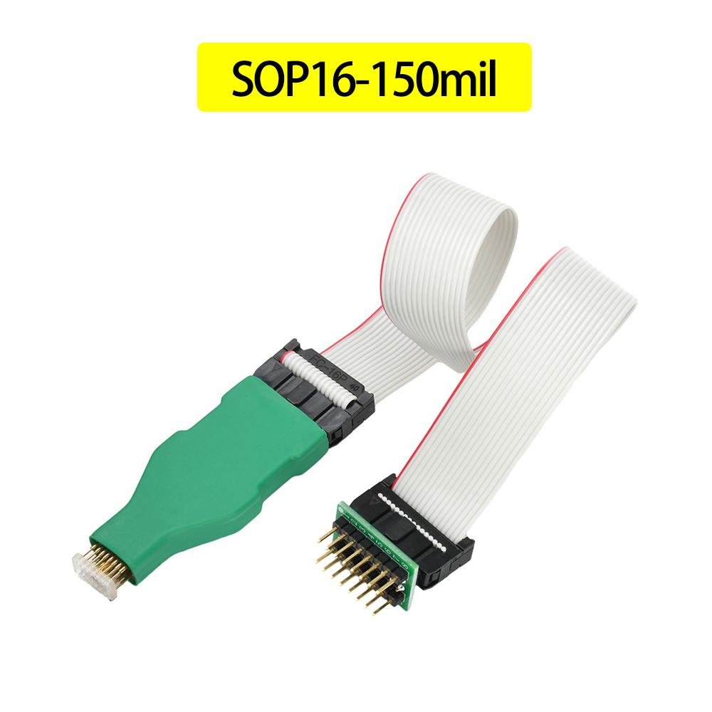 SOP14/SOP16 150mil/300mil Microchip Spring Needle Burn Read Write Test Probe Unplugged Download Line Programmer зелёный
SOP14/SOP16 150mil/300mil Microchip Spring Needle Burn Read Write Test Probe Unplugged Download Line Programmer зелёный