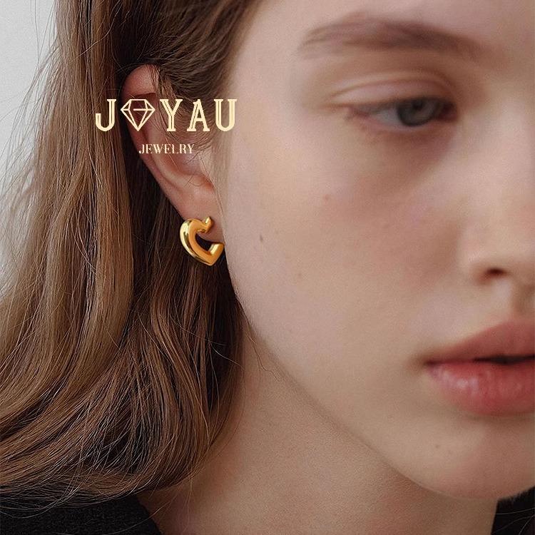 Серьги-пусеты JOYAU с эффектом сердца, золотые и серебряные, для любви, клипсы, нишевый дизайн, серьги-половинки сердца, серебряные гвоздики
Серьги-пусеты JOYAU с эффектом сердца, золотые и серебряные, для любви, клипсы, нишевый дизайн, серьги-половинки сердца, серебряные гвоздики
