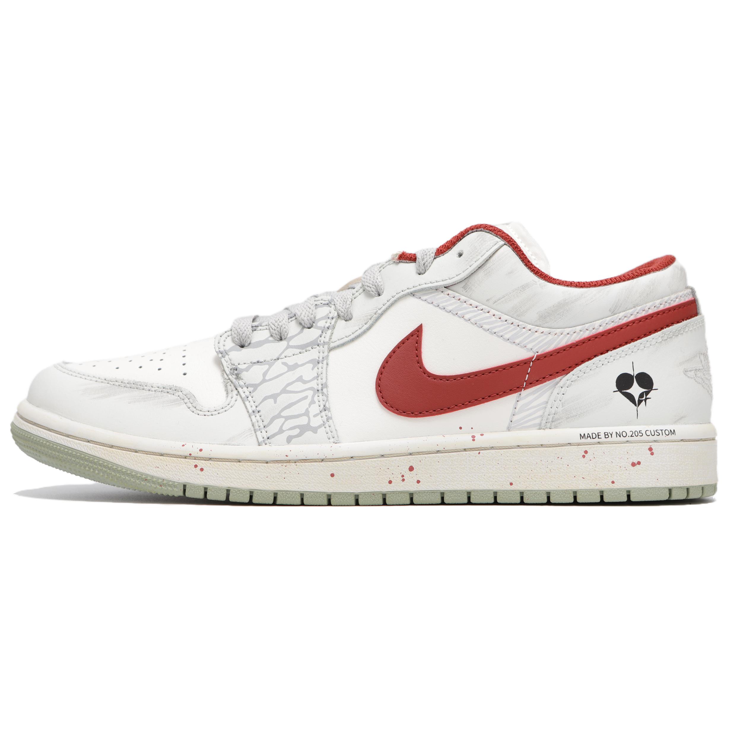 Jordan Air Jordan 1 Low top Vintage Basketball Shoes Men s Gray Red 553558-133(Teamfour-) 45
Jordan Air Jordan 1 Low top Vintage Basketball Shoes Men s Gray Red 553558-133(Teamfour-) 45