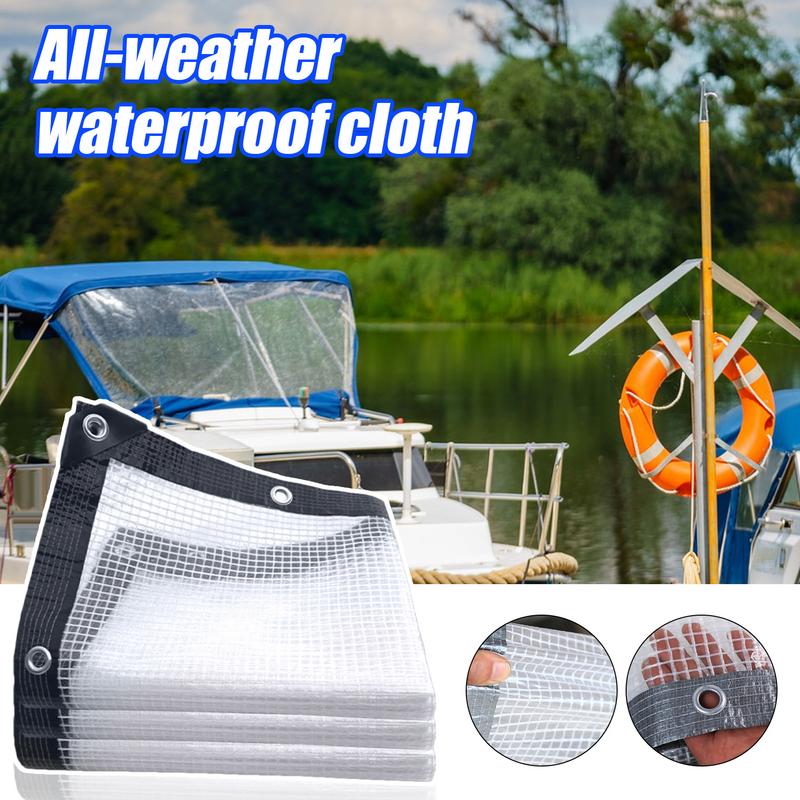 Clear Waterproof Heavy Duty Tarp Rainproof Covering Garden Furniture Protector Camping Tent Accessories for Patio Plants Henhous чистый
Clear Waterproof Heavy Duty Tarp Rainproof Covering Garden Furniture Protector Camping Tent Accessories for Patio Plants Henhous чистый