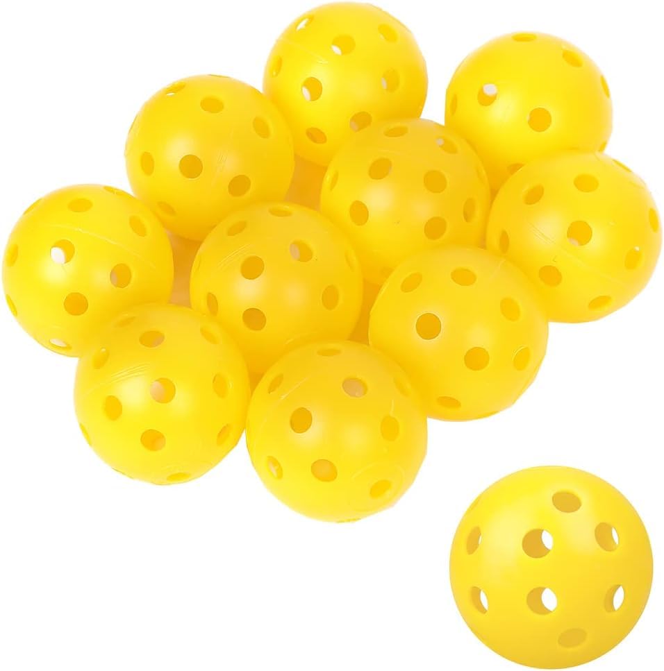 AllBright Practice Golf Balls Golf Swing Form 50 Pieces Perforated Balls Practice Balls Indoor Training (Yellow)
AllBright Practice Golf Balls Golf Swing Form 50 Pieces Perforated Balls Practice Balls Indoor Training (Yellow)