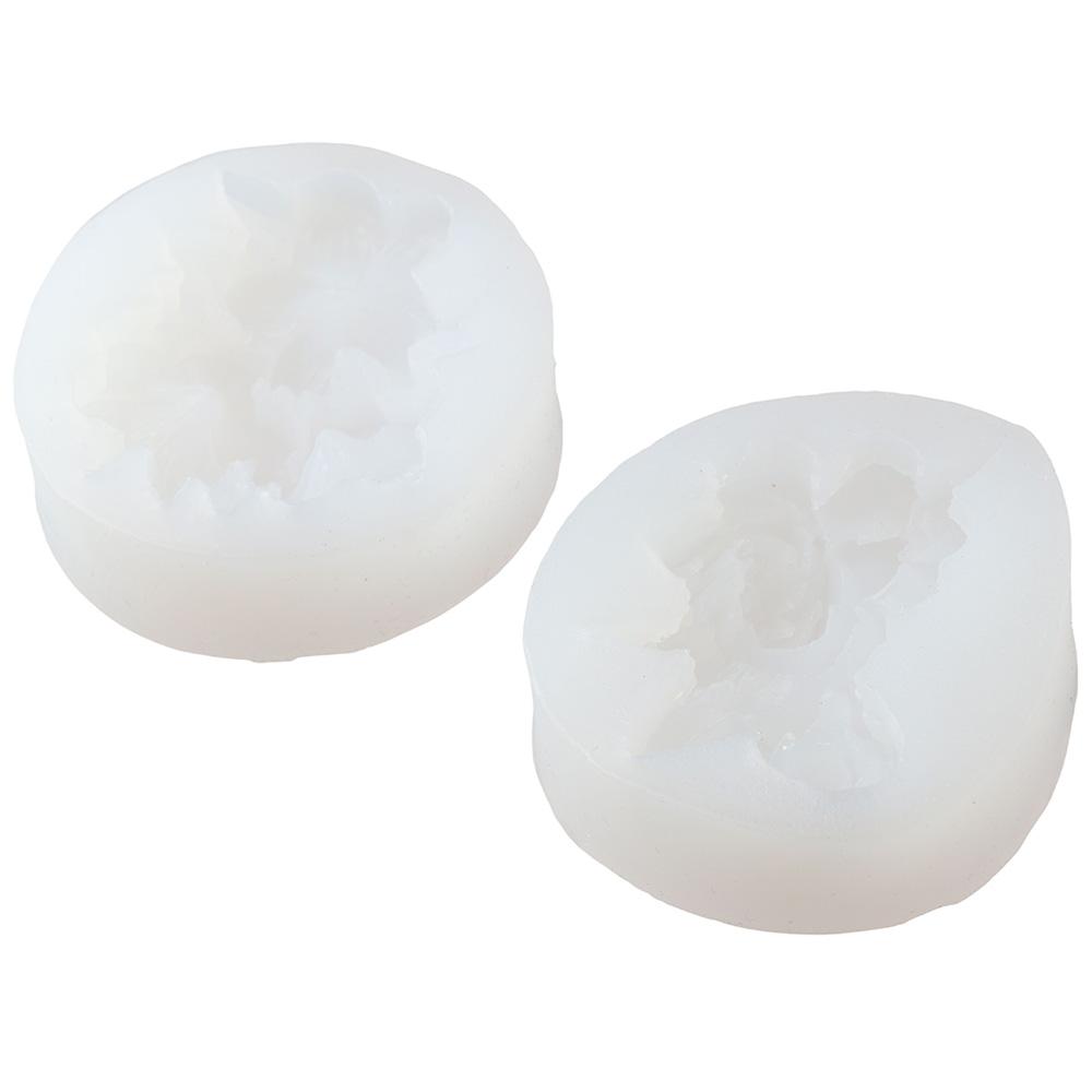 2Pcs White Gardenia Flower Molds 6.9*6.4*2cm,6.9*6*2cm Flower Silicone Molds Cake Decoration
2Pcs White Gardenia Flower Molds 6.9*6.4*2cm,6.9*6*2cm Flower Silicone Molds Cake Decoration