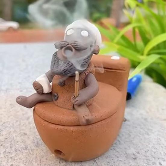 Toilet Incense Burner Throne-Inspired Incense Stick Holder Resin Ornament Home Office Yoga Meditation Room Desktop Decoration
Toilet Incense Burner Throne-Inspired Incense Stick Holder Resin Ornament Home Office Yoga Meditation Room Desktop Decoration