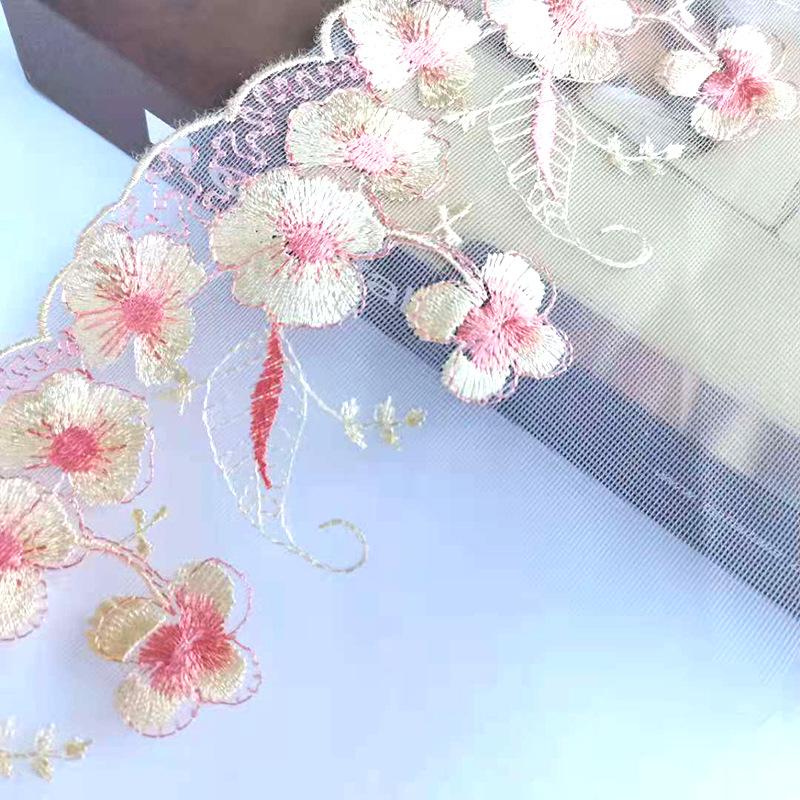 Lace Trim Mesh Embroidered Soft Mesh Tulle Lace Fabric Trim Flower Sewing Crafts Diy Sexy Patchwork Supplies Craft Decorative 2yards
Lace Trim Mesh Embroidered Soft Mesh Tulle Lace Fabric Trim Flower Sewing Crafts Diy Sexy Patchwork Supplies Craft Decorative 2yards