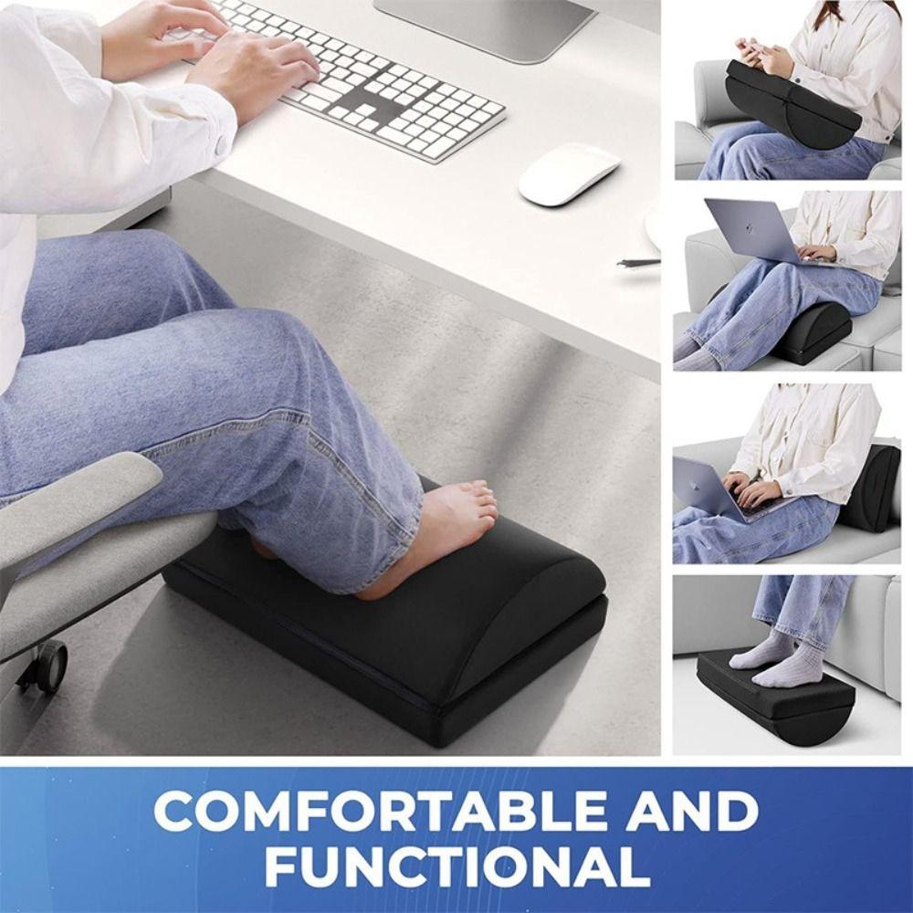Slow Rebound Comfortable Foot Stool Memory Foam Under Desk Footrest Cosy Travel Foot Rest Office
Slow Rebound Comfortable Foot Stool Memory Foam Under Desk Footrest Cosy Travel Foot Rest Office