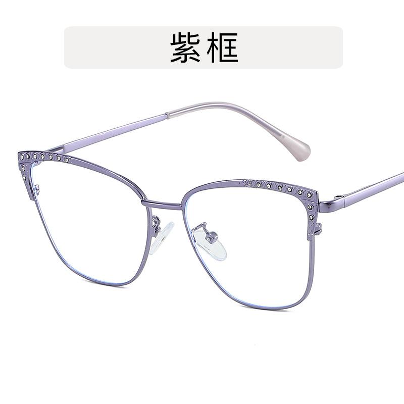 European American Style Woman Eyeglasses Rhinestone Decoration Cat Eye Shape Women s Glasses Blue Light Blocking Glasses фиолетовый
European American Style Woman Eyeglasses Rhinestone Decoration Cat Eye Shape Women s Glasses Blue Light Blocking Glasses фиолетовый