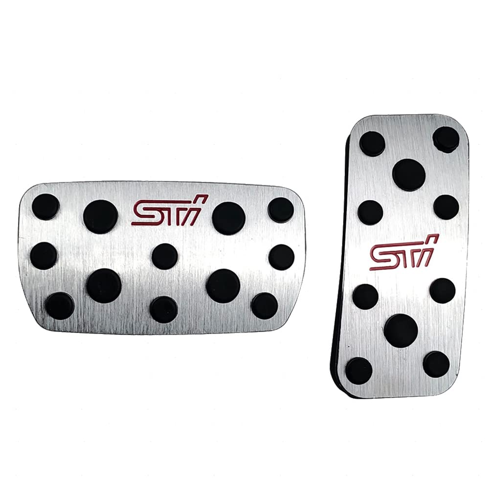 BOYOUS Алюминиевые педали-накладки для автоматической коробки передач, специально разработанные для тормоза и акселератора, и набор, совместимый со многими моделями Impreza Forester SG SH SJ
BOYOUS Алюминиевые педали-накладки для автоматической коробки передач, специально разработанные для тормоза и акселератора, и набор, совместимый со многими моделями Impreza Forester SG SH SJ