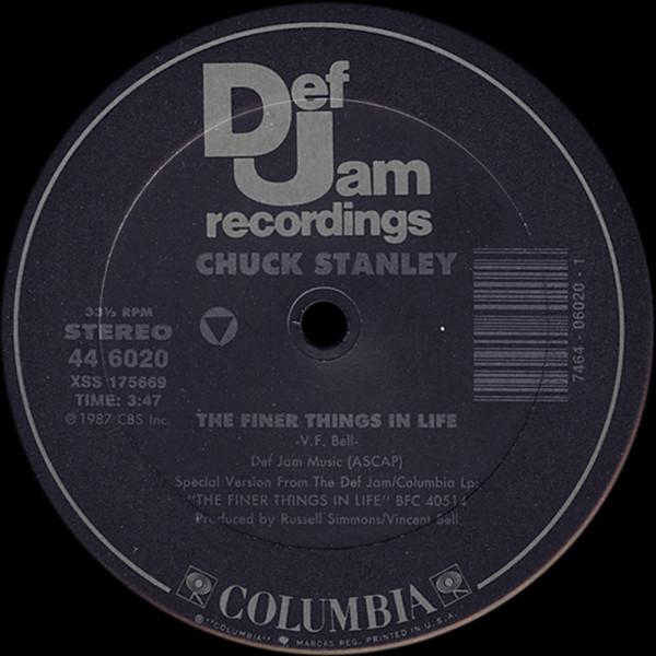 12inch Record CHUCK STANLEY - The Finer Things In Life 446020 Def Jam Recordi 1987 US Soul/Funk Used
12inch Record CHUCK STANLEY - The Finer Things In Life 446020 Def Jam Recordi 1987 US Soul/Funk Used