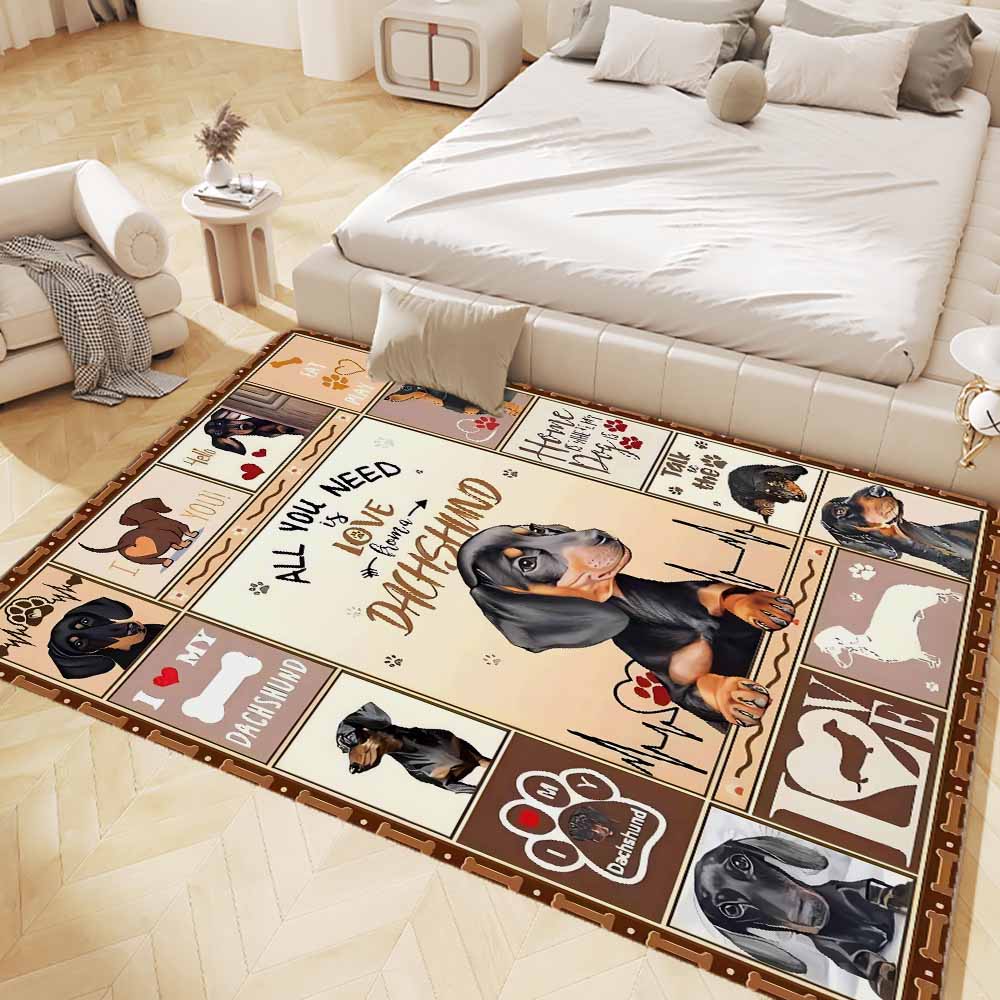 Ковер с рисунком таксы, нескользящий коврик для пола для дома, гостиной, спальни, ванной комнаты, декора кухни, дивана 40X60cm-16x24in
Ковер с рисунком таксы, нескользящий коврик для пола для дома, гостиной, спальни, ванной комнаты, декора кухни, дивана 40X60cm-16x24in