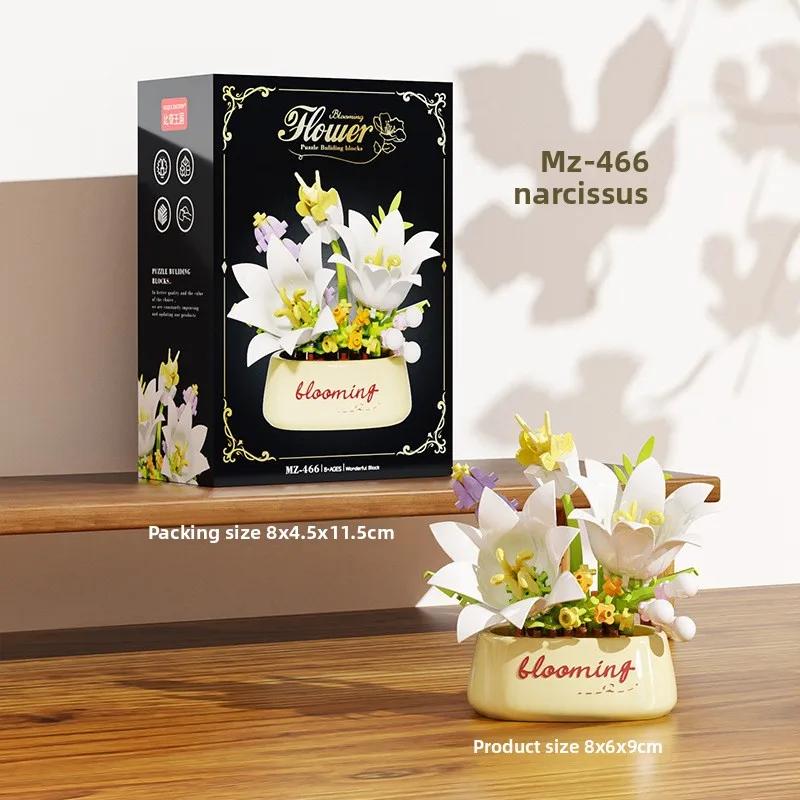 Hot Sale Compatible with Rose Simulation Building Blocks Bouquet Succulent Potted Puzzle New Year Gift Is Not A Finished Product білий
Hot Sale Compatible with Rose Simulation Building Blocks Bouquet Succulent Potted Puzzle New Year Gift Is Not A Finished Product білий