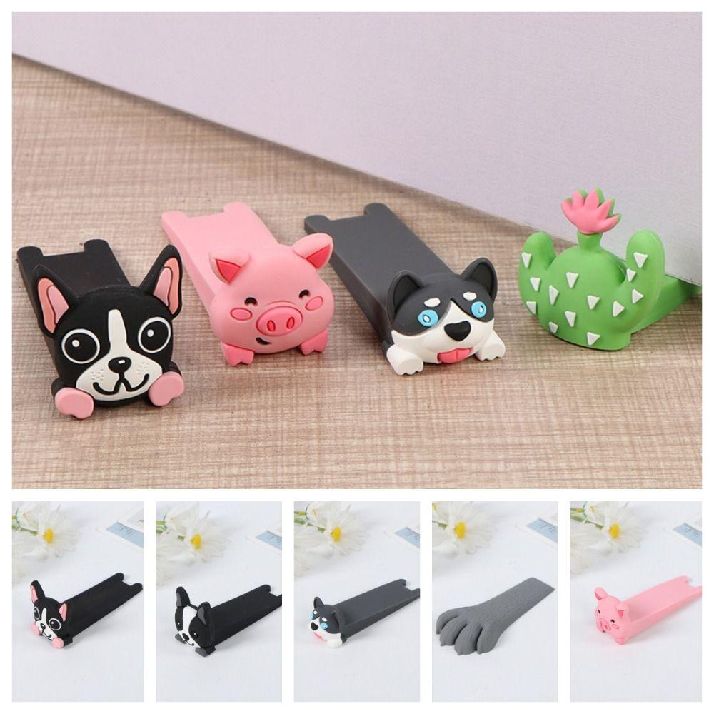 Silicone Block Wedge Doorstops Shock Absorbent Door Handle Stopper New Doorstop pink pig
Silicone Block Wedge Doorstops Shock Absorbent Door Handle Stopper New Doorstop pink pig